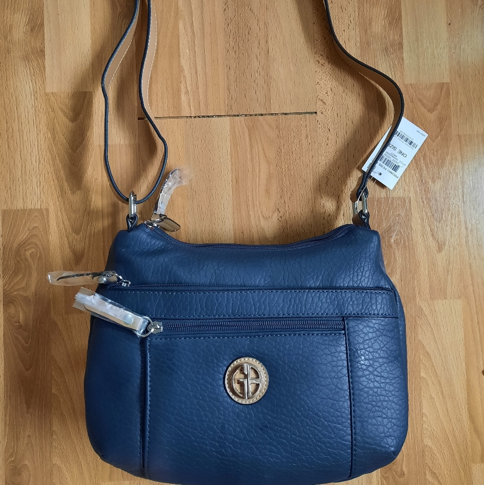 Gianni Bernini Pebble PVC bag